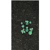 Image 1 : ASSORTED ROUND EMERALDS - APPROX. 1.55 CARATS