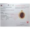 Image 3 : 6 CT CERTIFIED SILVER RUBY GEMSTONE PENDANT ($3,000 APPRAISAL, APPRAISAL NOT GUARANTEED)