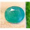 Image 2 : 7.31 CT CERTIFIED COLOMBIA EMERALD GEMSTONE ($14,620 APPRAISAL, APPRAISAL NOT GUARANTEED)