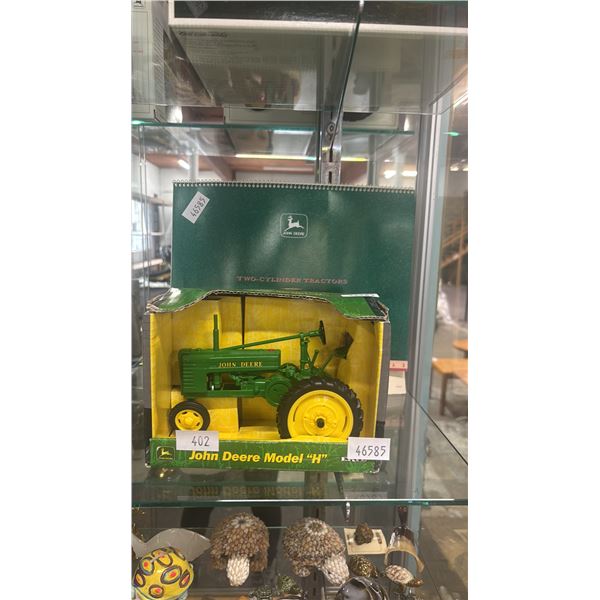 JOHN DEERE MODEL H TRACTOR WITH JOHN DEERE CALENDAR
