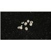 Image 1 : ASSORTED ROUND BRILLIANT DIAMONDS - APPROX. 1 CARAT