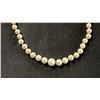 Image 3 : STAMPED FRANCE PEARL NECKLACE -APPROX. 18"