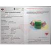 Image 3 : 2.9 CT CERTIFIED SILVER EMERALD GEMSTONE RING ($4,314 APPRAISAL, APPRAISAL NOT GUARANTEED)