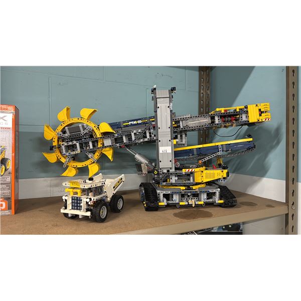 LEGO TECHNIC BUCKET WHEEL EXCAVATOR