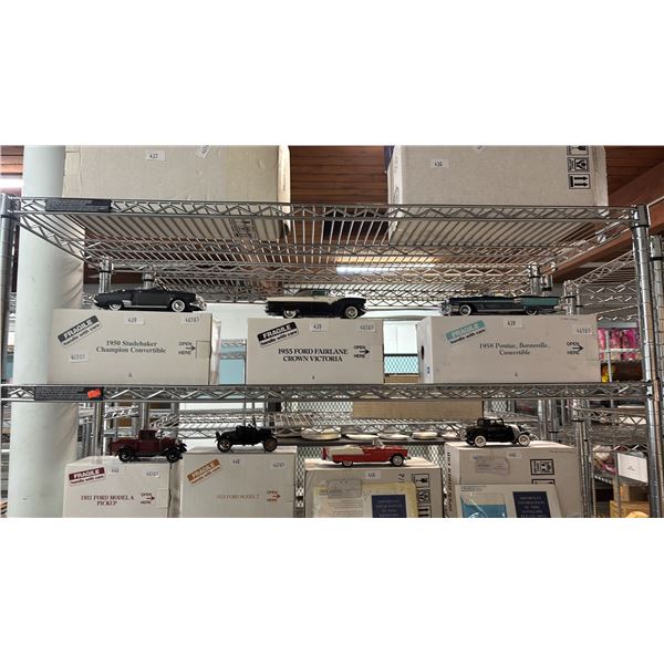 THREE DIECAST MODEL VEHICLES