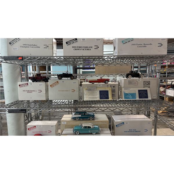 FOUR DIECAST MODEL VEHICLES