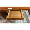 Image 3 : MID CENTURY DANISH MODERN TEAK 2-DRAWER WRITING DESK 47" X 18" X 28"