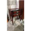 Image 1 : 2-DRAWER SIDE TABLE 22" X 16" X 30"