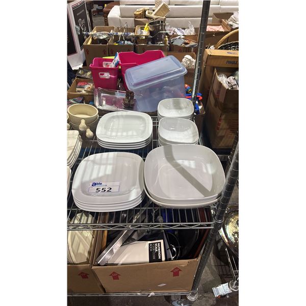 FOUR PERSON DINNERWARE SET