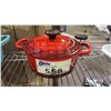 Image 1 : LE CREUSET RED CAST IRON DUTCH OVEN