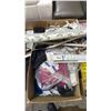 Image 3 : PALLET OF ESTATE GOODS - CORD COVER KIT, IRONING BOARD, COMPUTER KEYBOARD, PRINTER & MORE