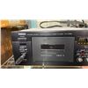 Image 3 : YAMAHA KX-W292 DUAL CASSETTE DECK & PANASONIC DMR-EZ 48V VHS/DVD PLAYER