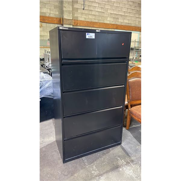 PERFORMANCE LATERAL 5 DRAWER METAL FILING CABINET 64"T X 36"W 19.75"D