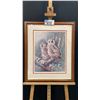 Image 1 : RAYMOND WATSON "THE TAWNY OWL" 26" X 22" FRAMED PRINT - CERTIFICATE ON BACK