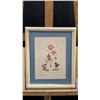 Image 2 : FRAMED 11" X 9" PRESSED FLOWERS & 2 FLORAL 7.5" X 7.5" PRINTS