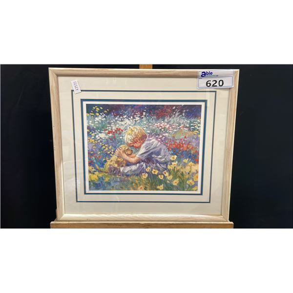 CORRINE HARTLEY 21.25" X 18.25" FRAMED PRINT