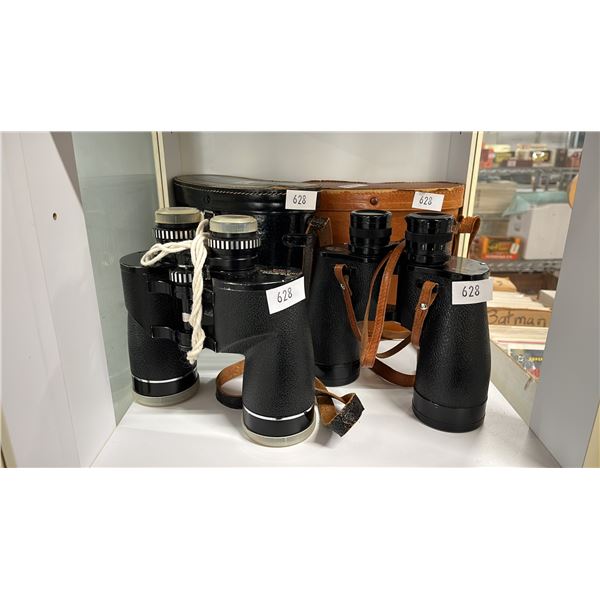 KURT MILLER BINOCULARS WITH CASE & TASCO BINOCULARS WITH CASE