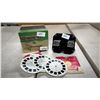 Image 1 : VINTAGE SAWYER'S VIEW-MASTER STEREOSCOPE WITH 4 REELS