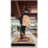Image 2 : 15" TALL GEISHA FIGURINE ON A 8.5"W X 7"S X 1"T STAND