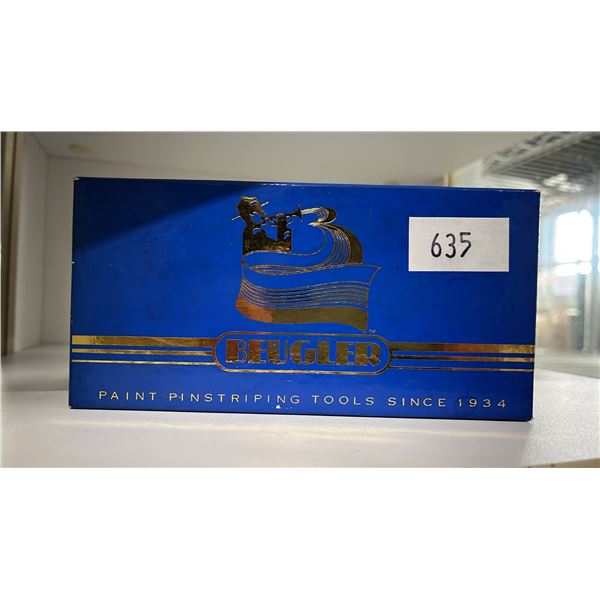 BEUGLER PAINT PINSTRIPING TOOL WITH 6 HEADS