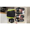 Image 1 : ASSORTED ITEMS INCLUDING; **NEW WITH TAGS** NIKE SLIDES SIZE 10 & 11, LOWEPRO EDIT 100 CAMERA CASE