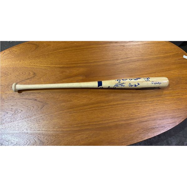 TEAM AUTOGRAPHED 1992 TORONTO BLUE JAYS WORLD SERIES CHAMPIONSHIPS LIMITED EDITION 152-230 BAT