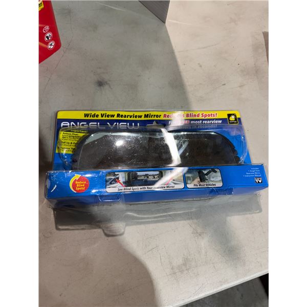 Wide view rearview mirror