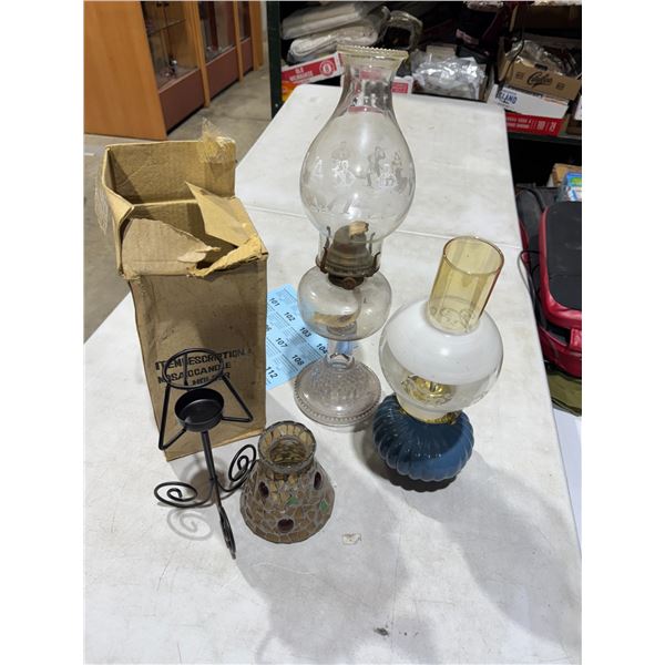 Lanterns and cable holder