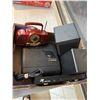 Image 1 : Electronics, VHS video cassette rewind radio speakers and HDMI split