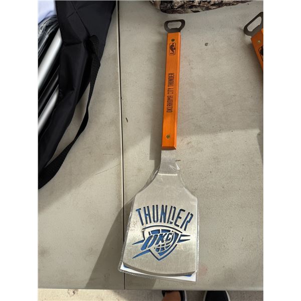 NBA Oklahoma Oklahoma City thunder barbecue flipper