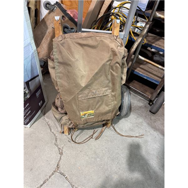 The Kilimanjaro backpack pioneer brand trapper Nelson Indian pack board number three