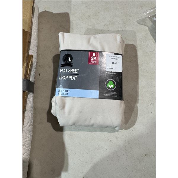 Double flat sheet