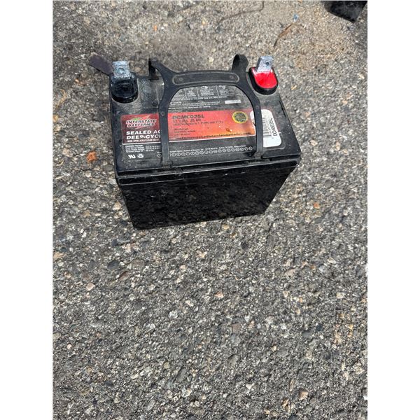 Interstate battery untested