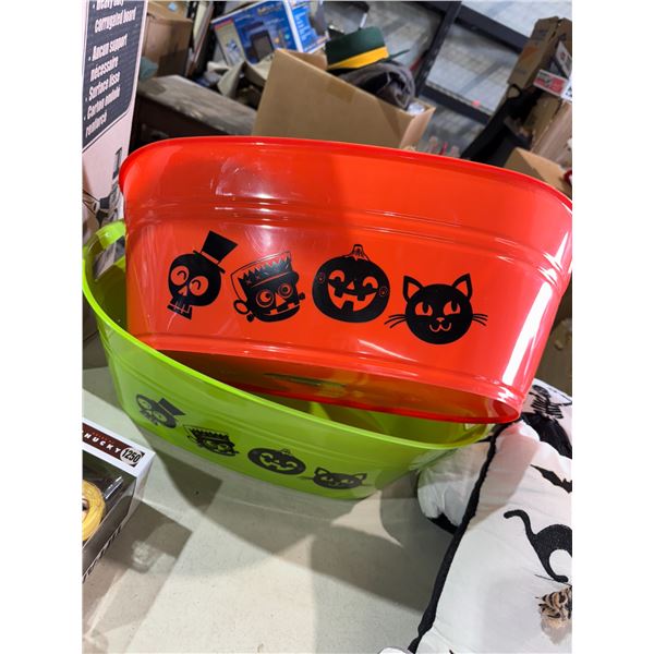 Halloween bins