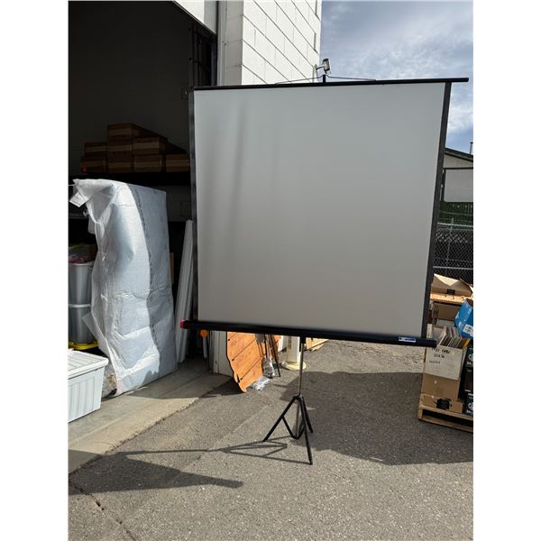 Movie screen projector