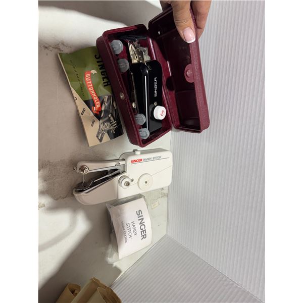 Singer, sewing machine items