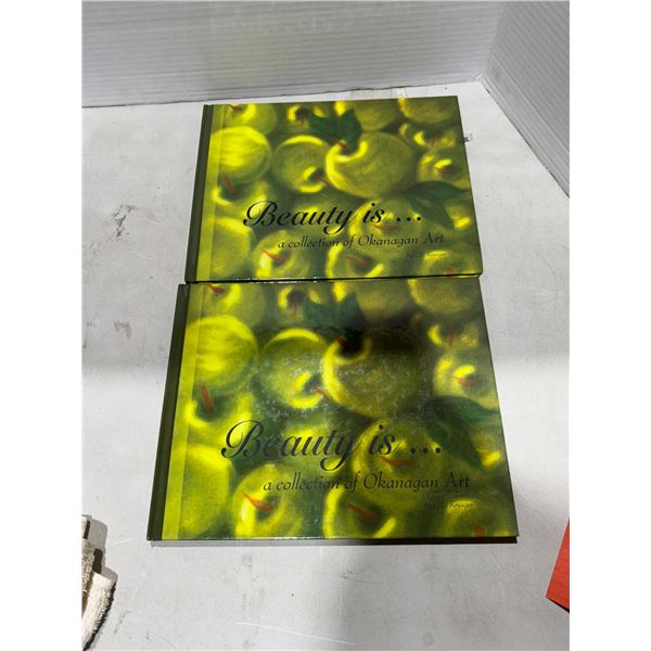 Beauty is a collection of Okanagan art both are signed