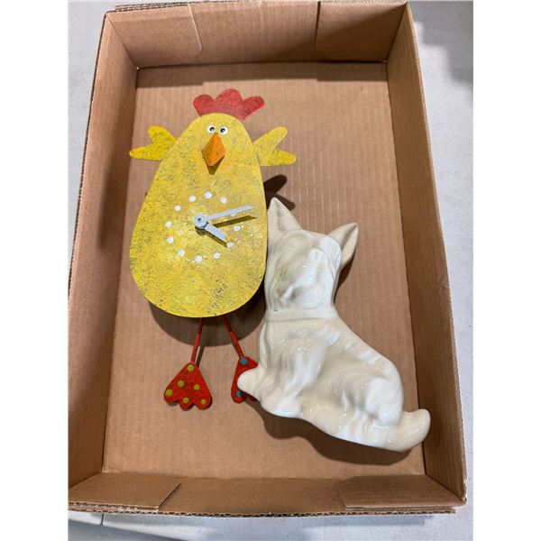 Chicken cluck And Doug figurine
