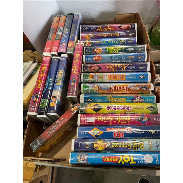 Disney VHS movies