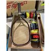 Image 1 : Tennis balls, and sports racket