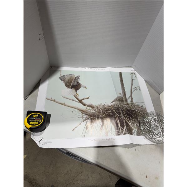 2014 show of hearts the return bald eagle fair Robert Bateman poster