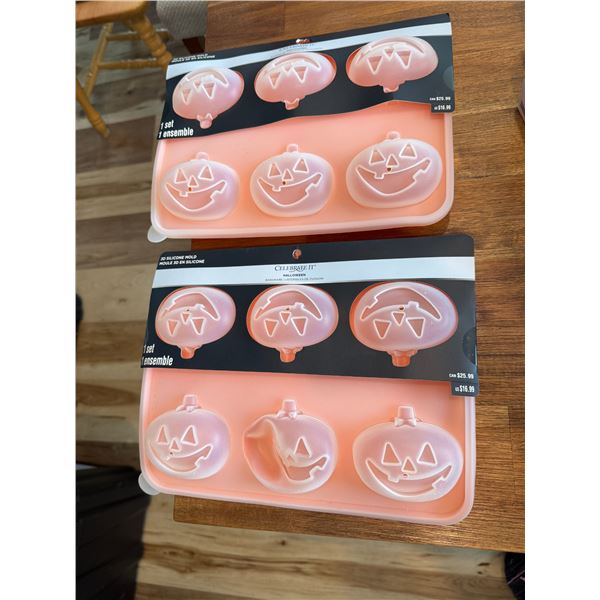 Silicone molds 3-D
