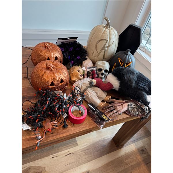 Halloween decor
