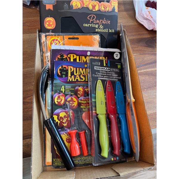 Pumpking carving items
