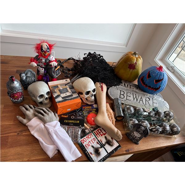 Halloween decor