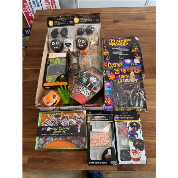 Wilton and other Halloween baking items