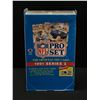 Image 1 : SEALED 1991 PRO SET FOOTBALL TRADING CARD BOX