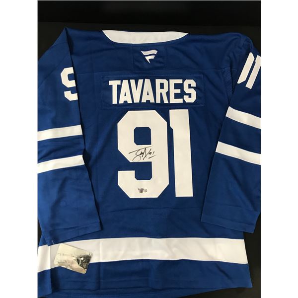 JOHN TAVARES SIGNED TORONTO MAPLE LEAFS JERSEY - ACE COA