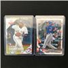 Image 1 : LOT OF 2 BASEBALL ROOKIE CARDS