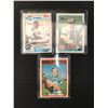Image 1 : LOT OF 3 NFL TRADING CARDS